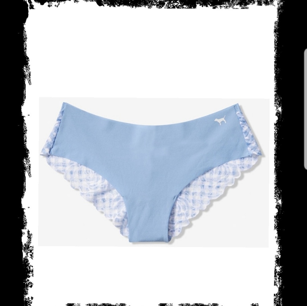 Pink by VS No Show Cheekster Panties